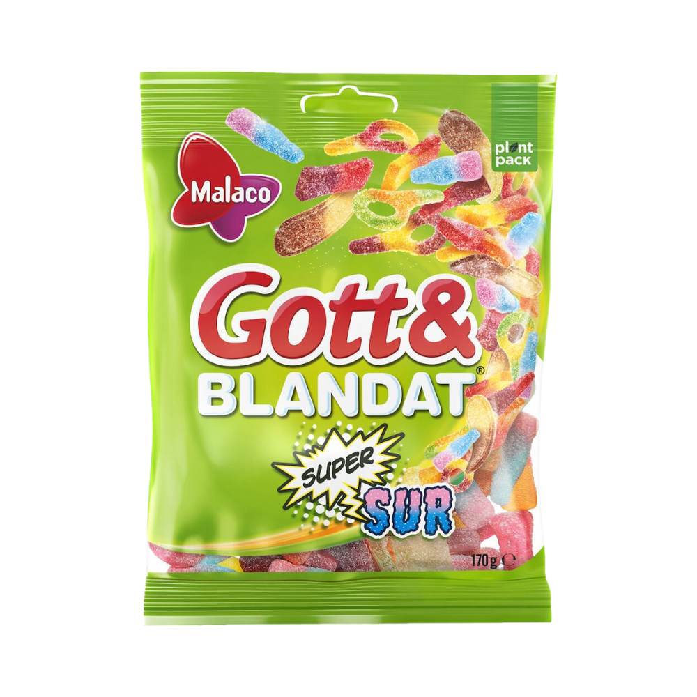 Gott & Blandat Super Sour 150g