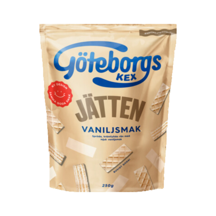 Gaufrettes géantes à la vanille