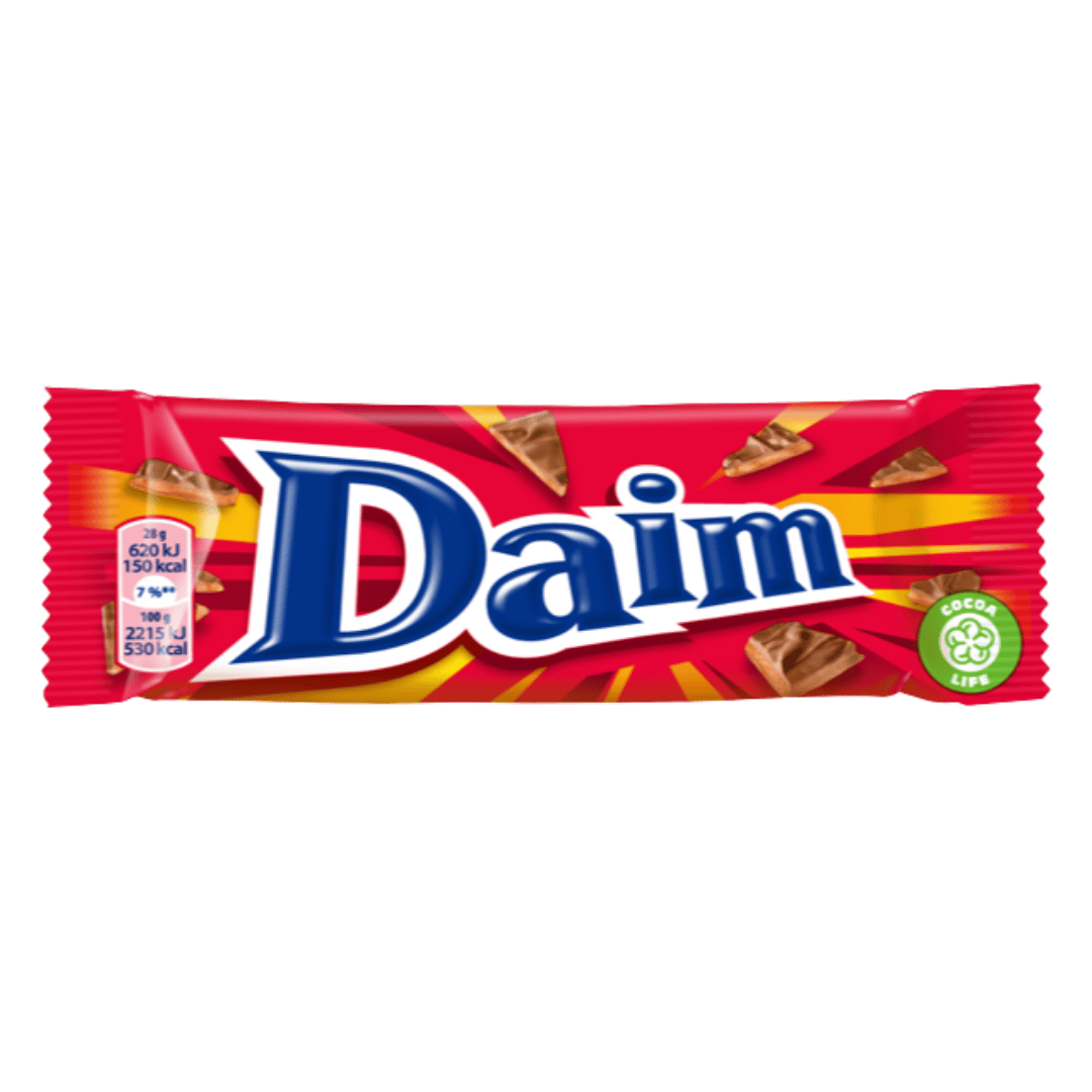 Daim Milk Chocolate Bar 28g