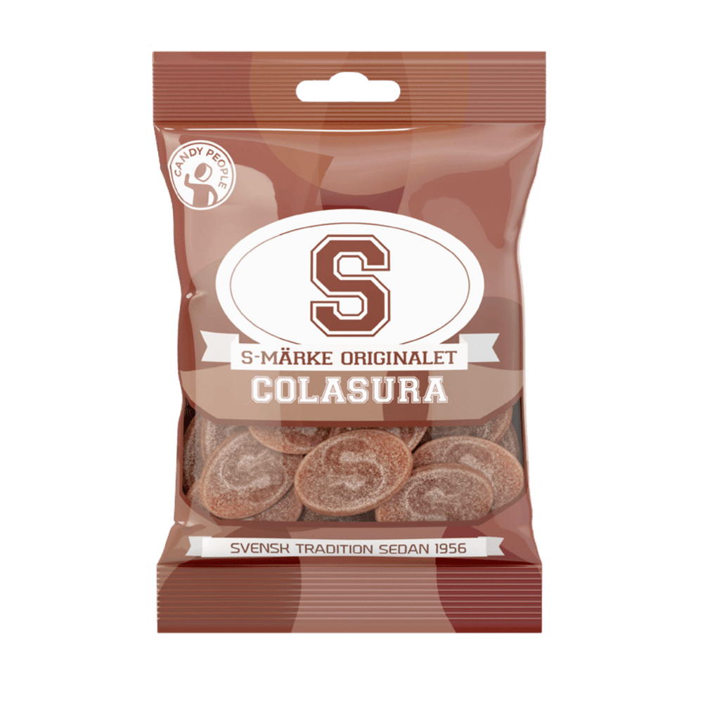 S-Märke Sour Cola Candy 80g