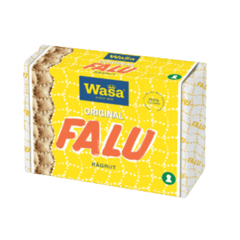 Wasa Falu Whole Grain Rye Crispbread Original