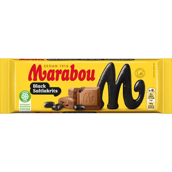 Réglisse noire Marabou