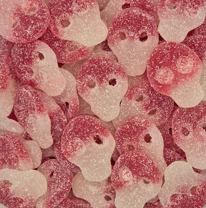 Crânes aux fraises des bois