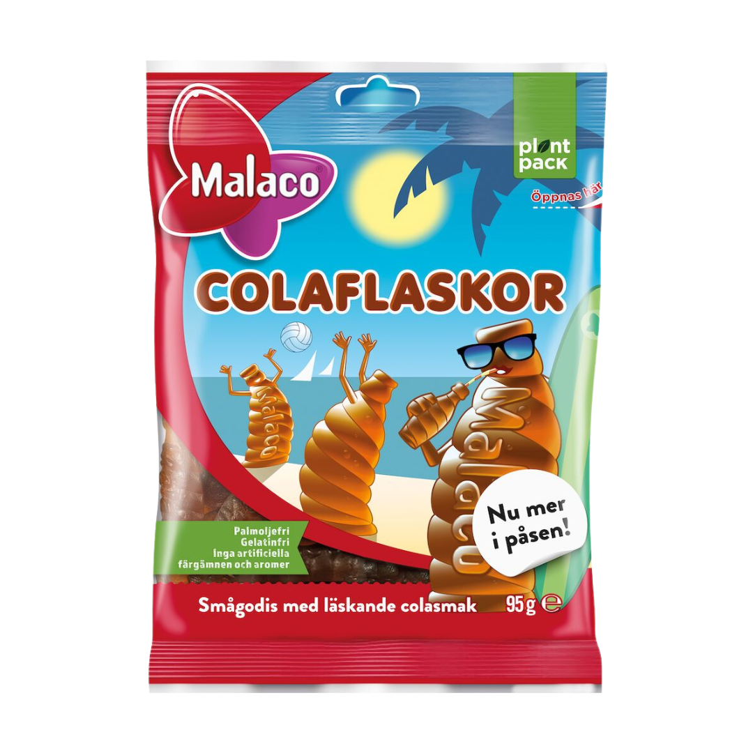 Malaco Cola Bottles 95g