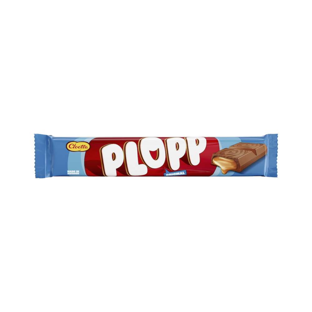 Plopp Original - Swedish Milk Chocolate with Creamy Toffee Filling