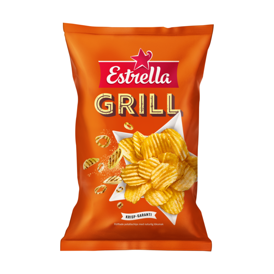 Estrella Grill Potato Chips (275 g)