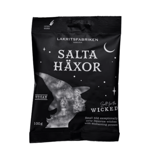 Salty Licorice Witches 100 g (3.53 oz)