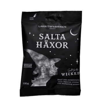 Salty Licorice Witches 100 g (3.53 oz)