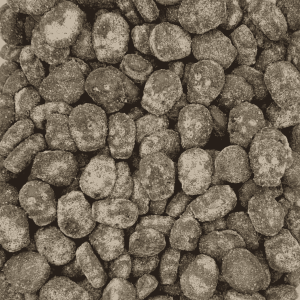 Salty Licorice Foam Skulls