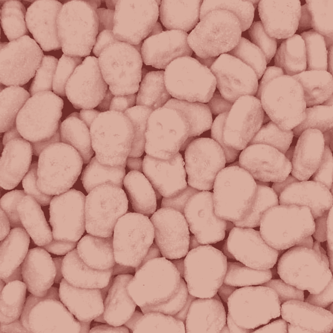 Strawberry Foam Skulls