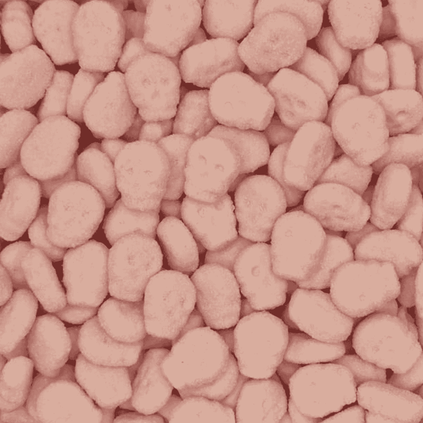 Strawberry Foam Skulls