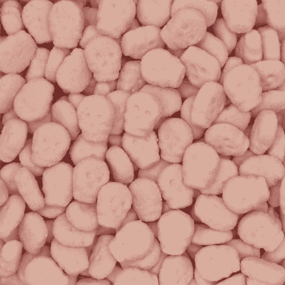 Strawberry Foam Skulls