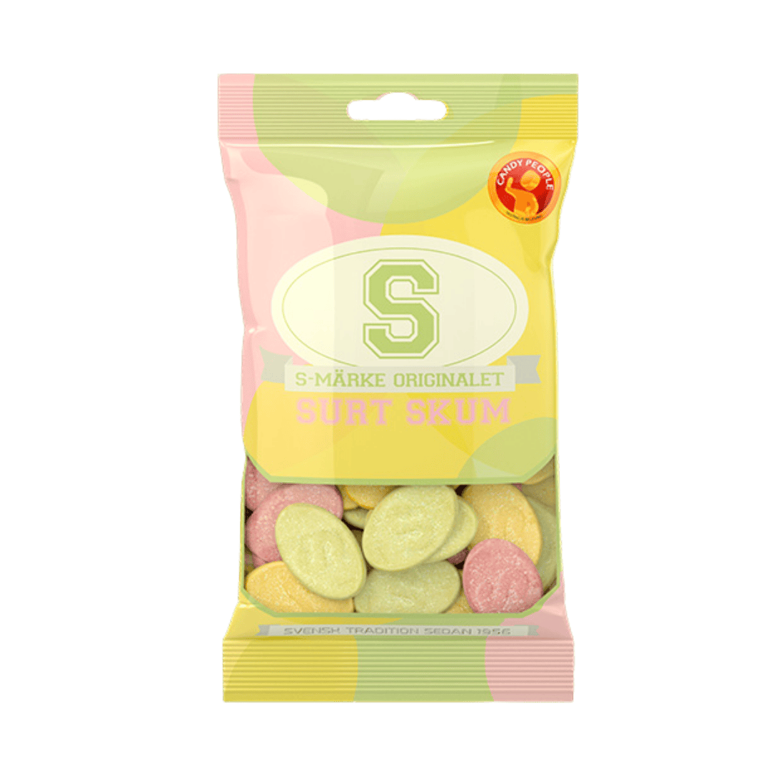 S-Mark Sour Foam Candy