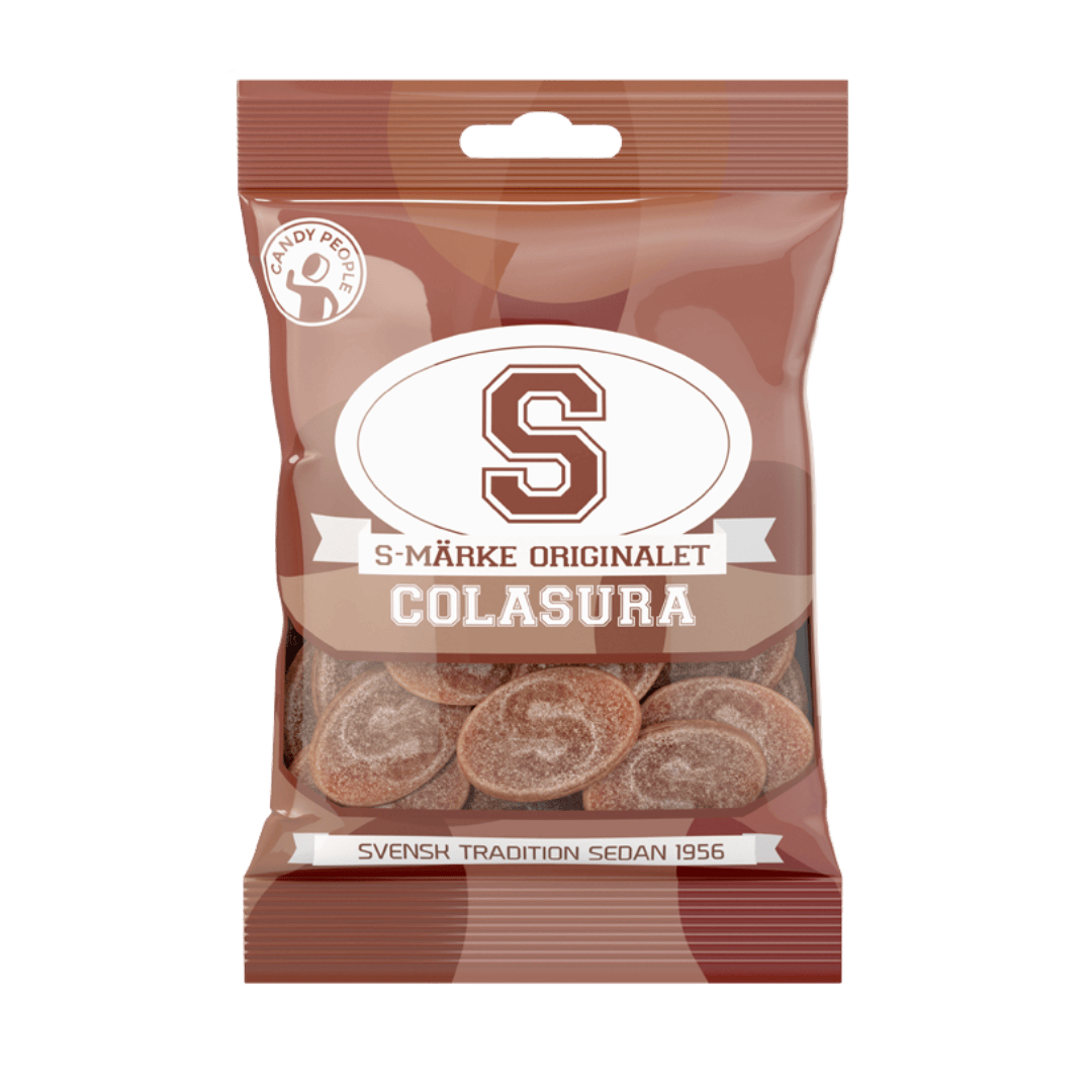 S-Märke Sour Cola Candy 80g