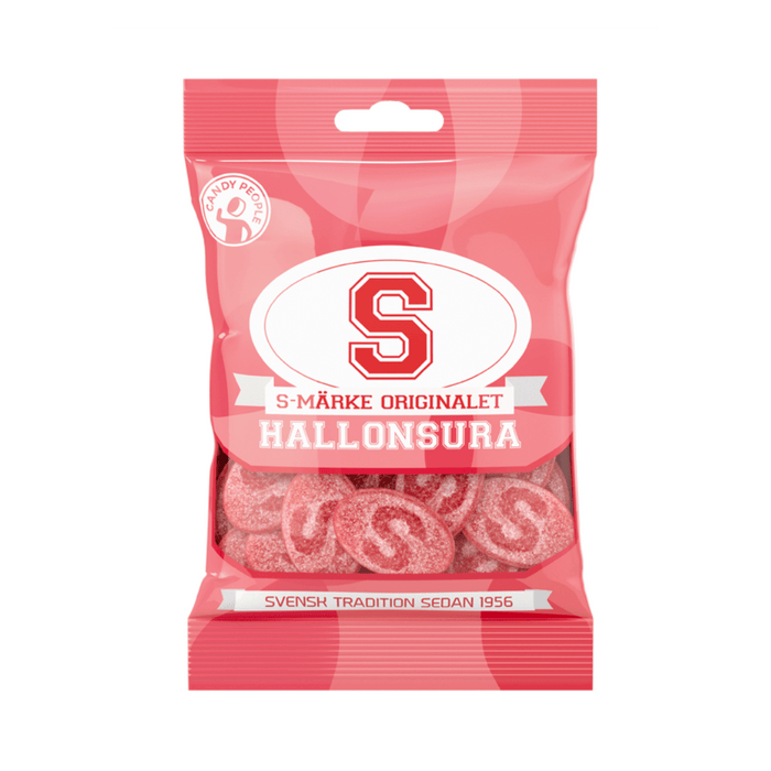 Bonbons S-Märke à la framboise acidulée