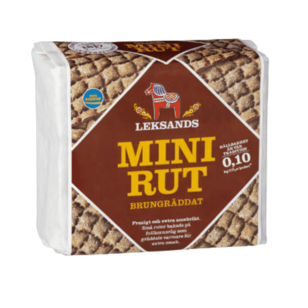Leksands Mini Rye Crispbread Extra Baked 200g