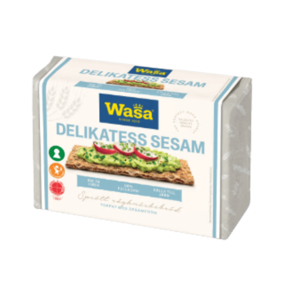 Wasa Delikatess Sesame Crispbread 285g