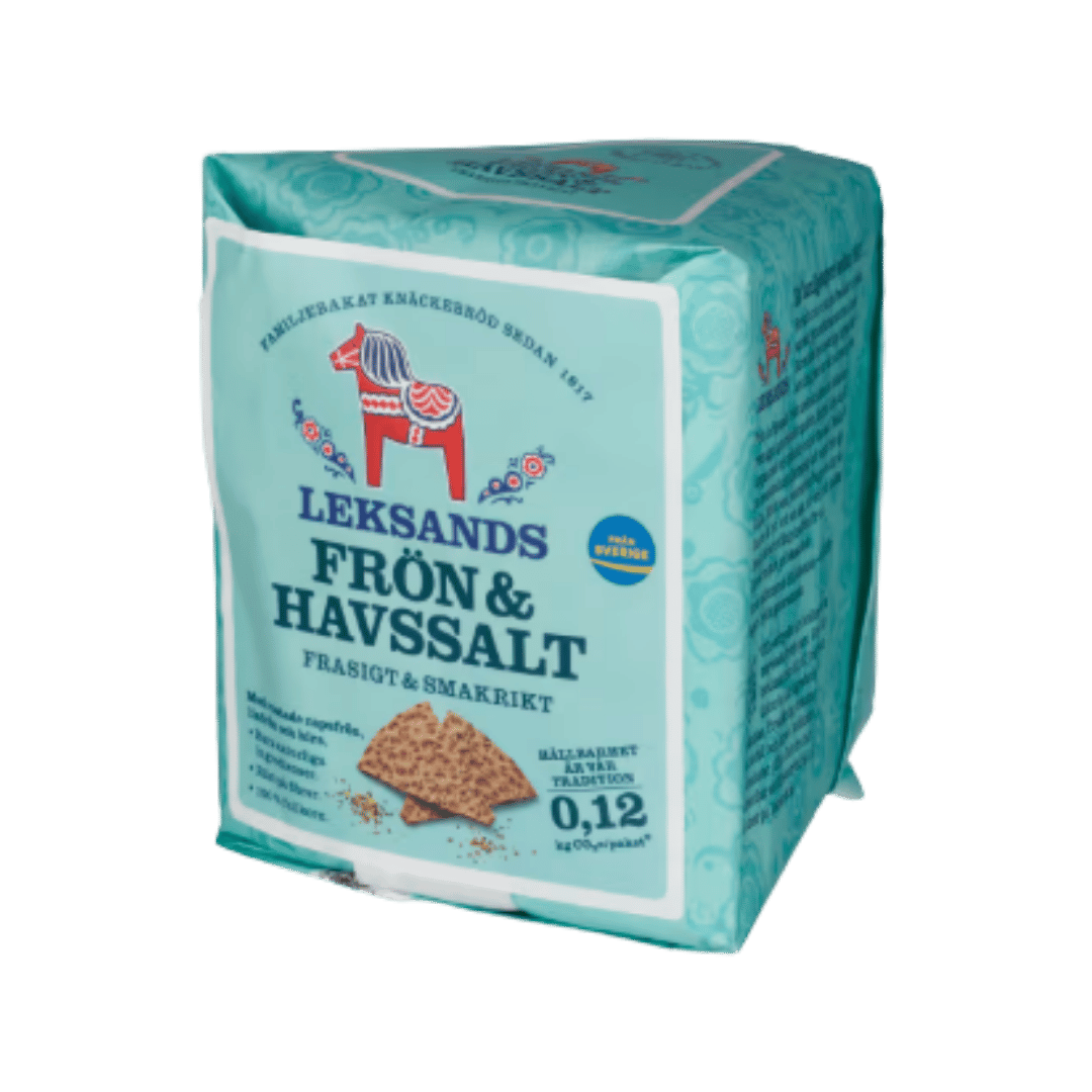 Leksands Seeds & Sea Salt Crispbread 200g