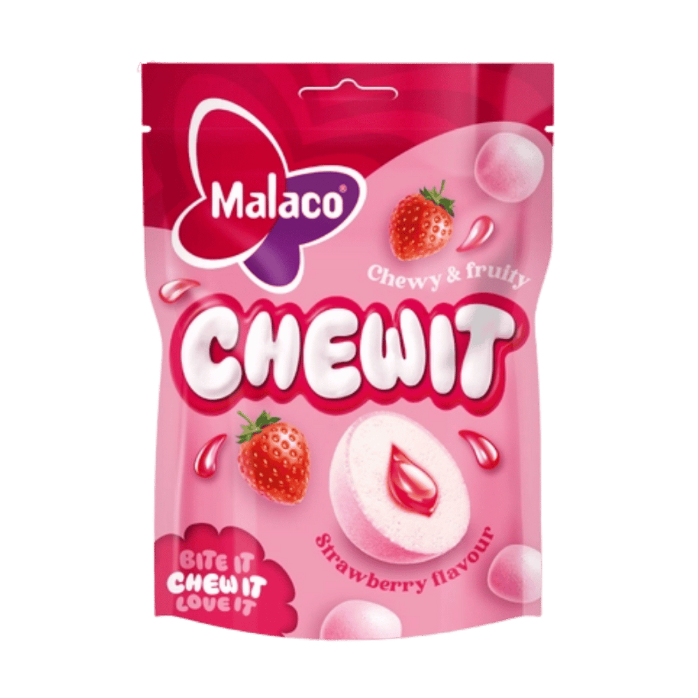 Malaco Chewit Strawberry 115g