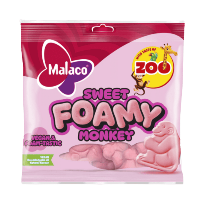 Singe moussant de zoo