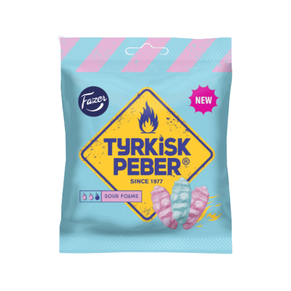 Tyrkisk Peber Sour Foams 80g
