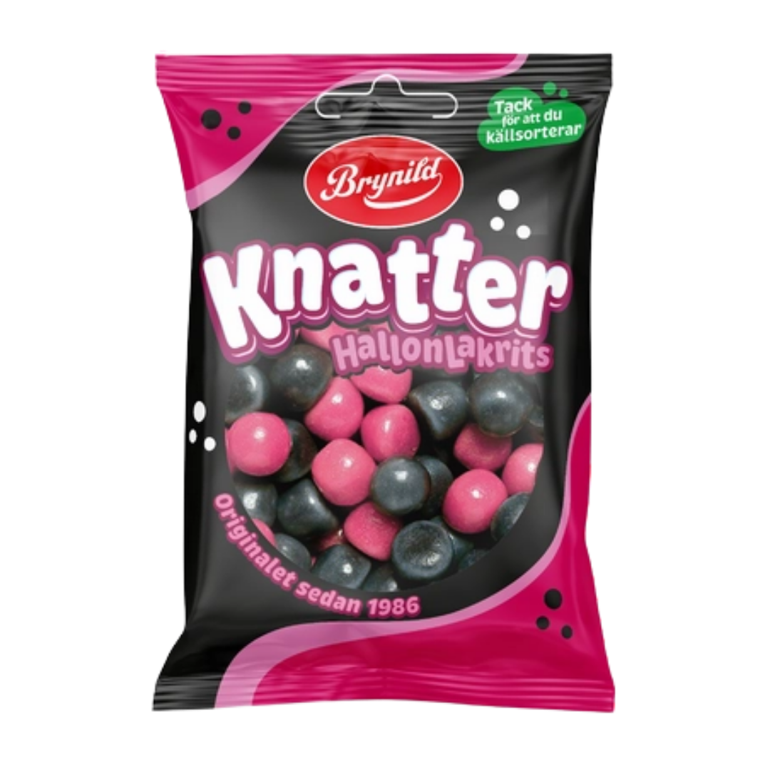 Brynild Knatter Raspberry & Licorice 80g