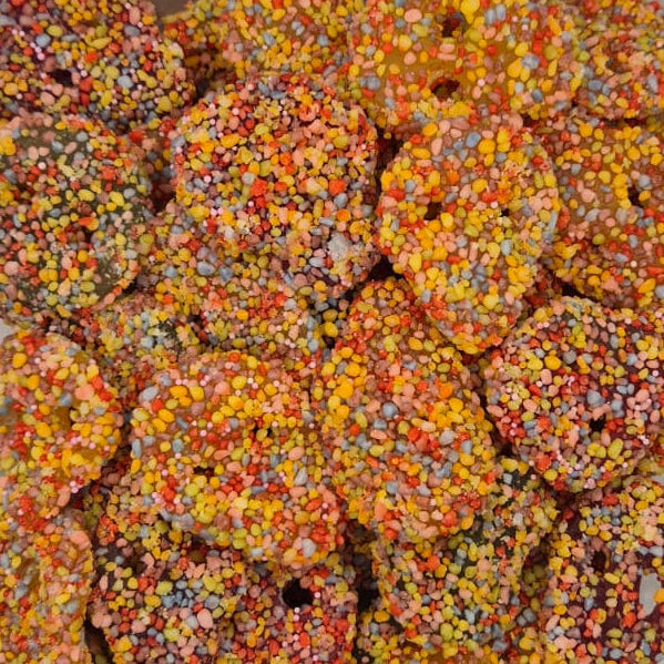 Sour Rainbow Skull Gummies