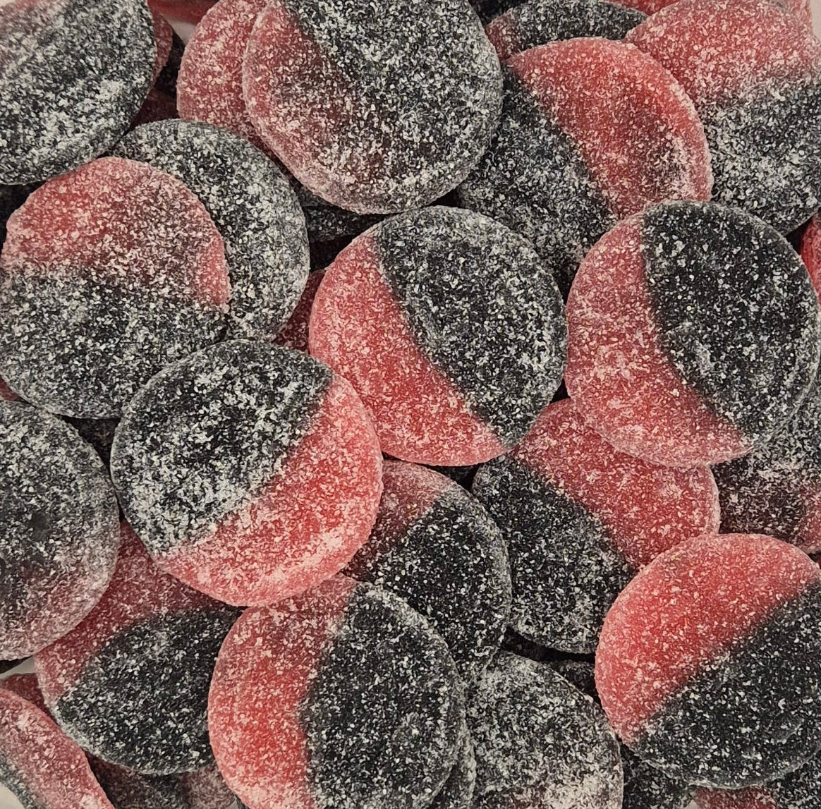 Raspberry Licorice Clocks XL