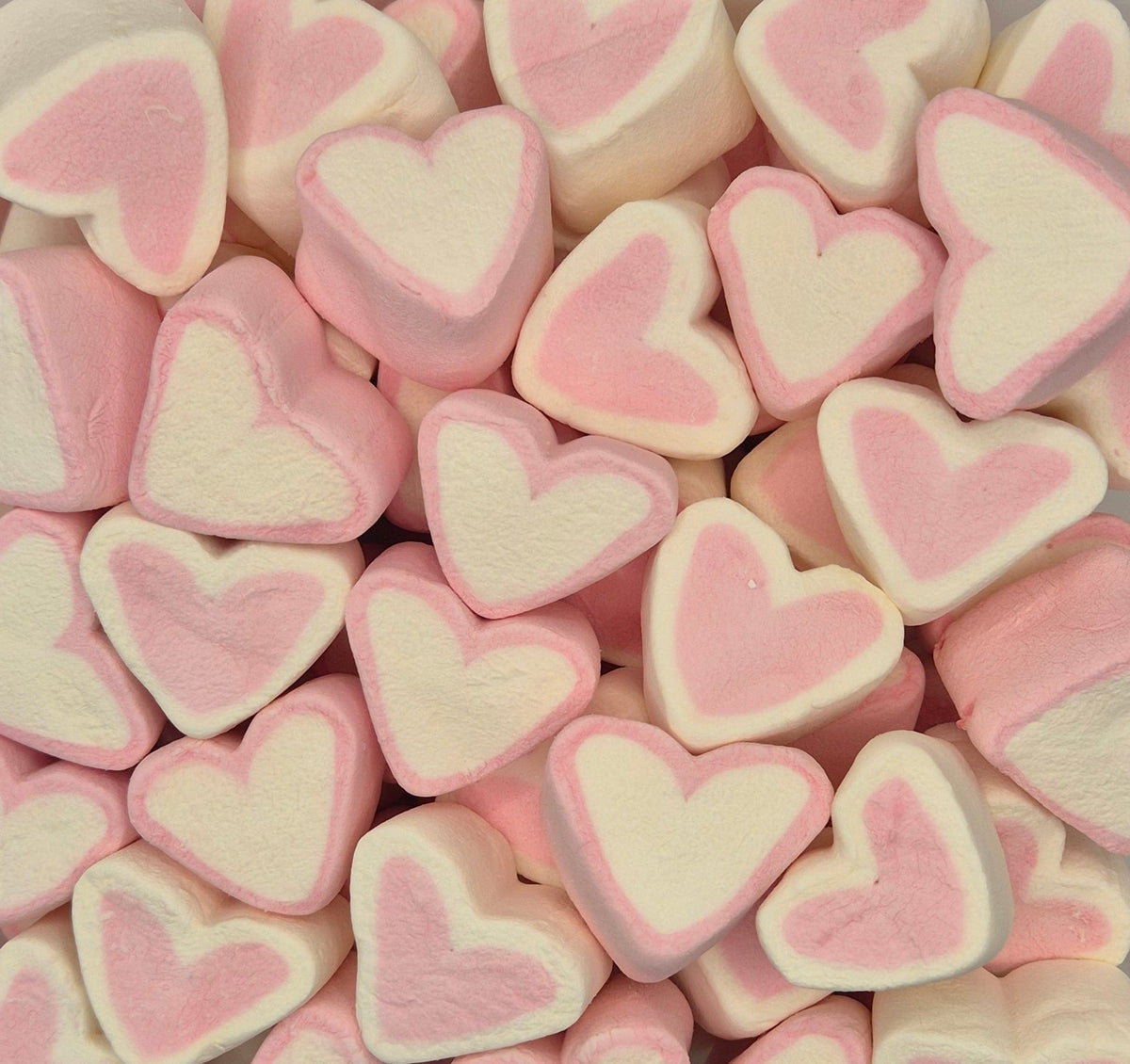 Marshmallow Hearts 50g