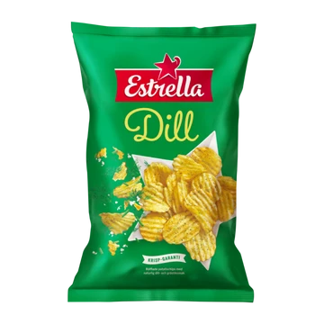 Sachet de chips Estrella à l'aneth